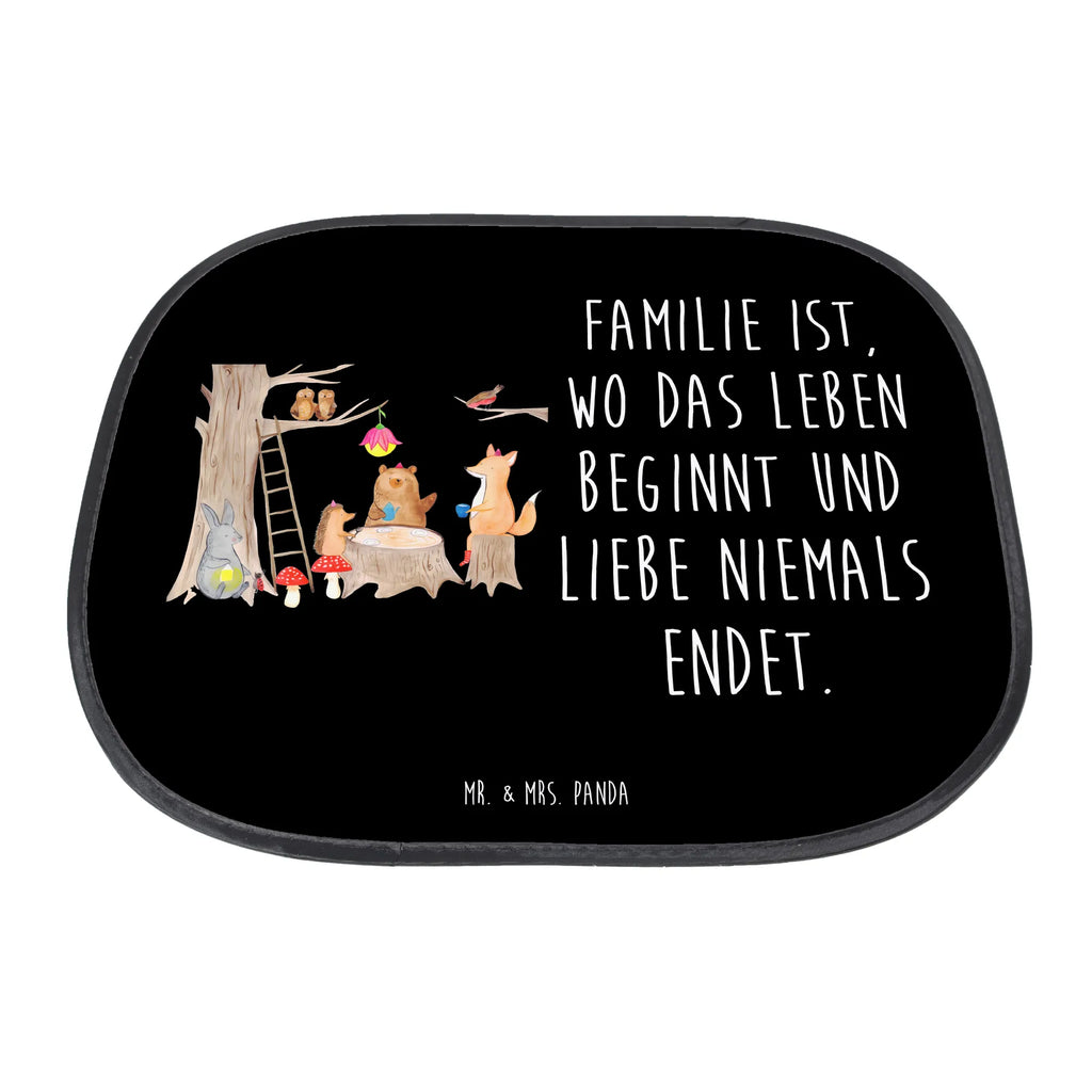 Osłona przeciwsłoneczna do samochodu zwierzęta leśne piknik Motywy zwierzęce, dobra energia, zabawne powiedzonka, zwierzęta