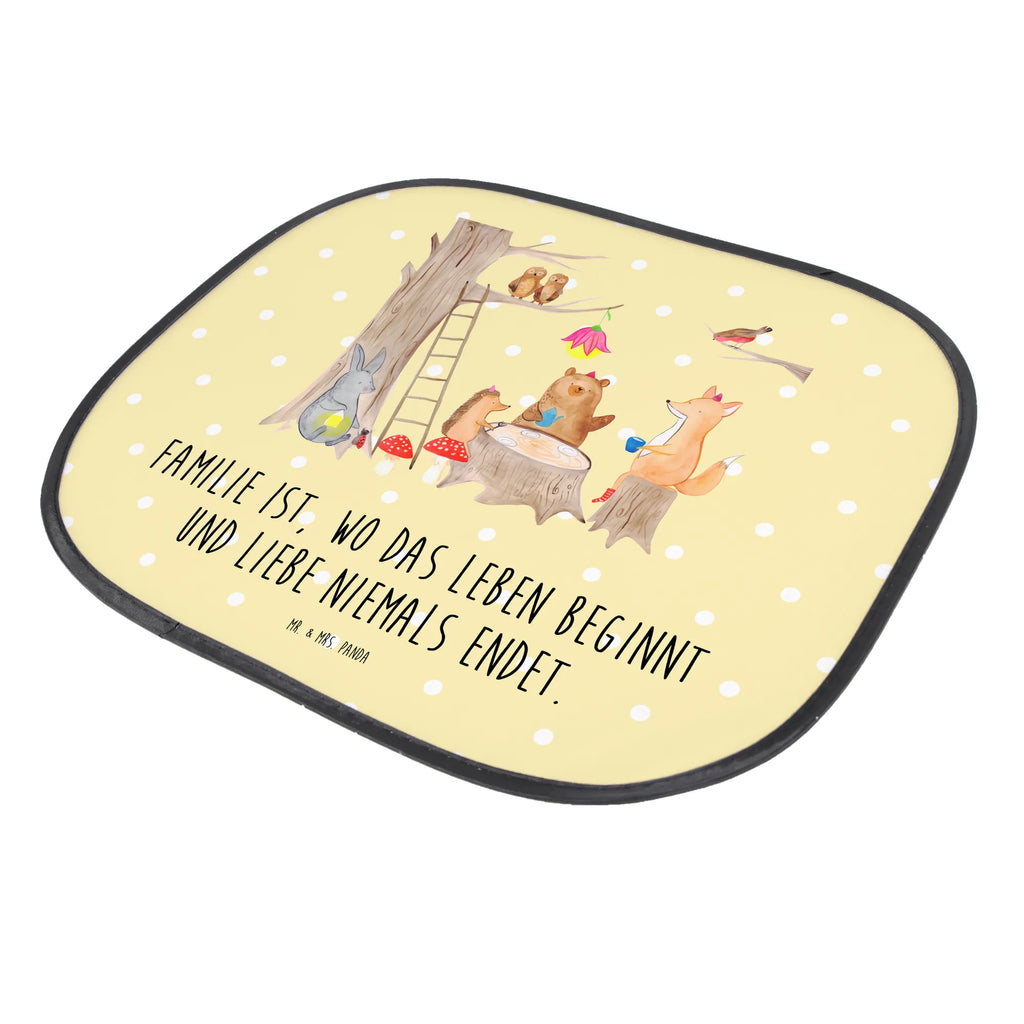 Osłona przeciwsłoneczna do samochodu zwierzęta leśne piknik Motywy zwierzęce, dobra energia, zabawne powiedzonka, zwierzęta