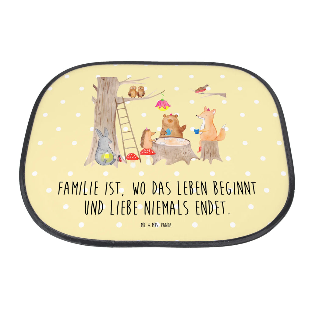 Osłona przeciwsłoneczna do samochodu zwierzęta leśne piknik Motywy zwierzęce, dobra energia, zabawne powiedzonka, zwierzęta