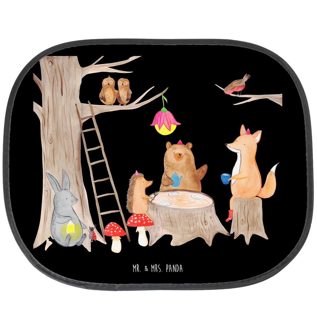 Osłona przeciwsłoneczna do samochodu zwierzęta leśne piknik Motywy zwierzęce, dobra energia, zabawne powiedzonka, zwierzęta