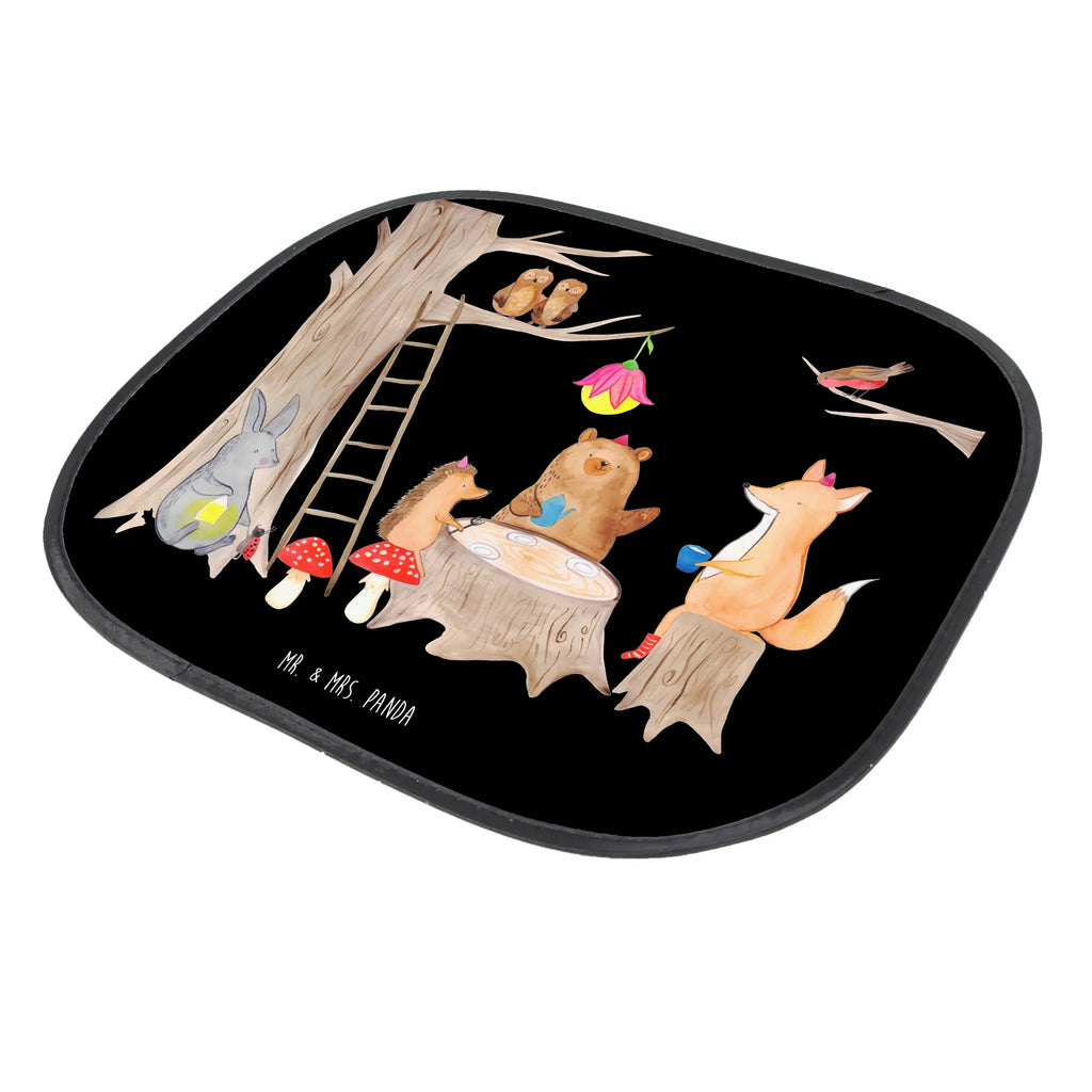 Osłona przeciwsłoneczna do samochodu zwierzęta leśne piknik Motywy zwierzęce, dobra energia, zabawne powiedzonka, zwierzęta