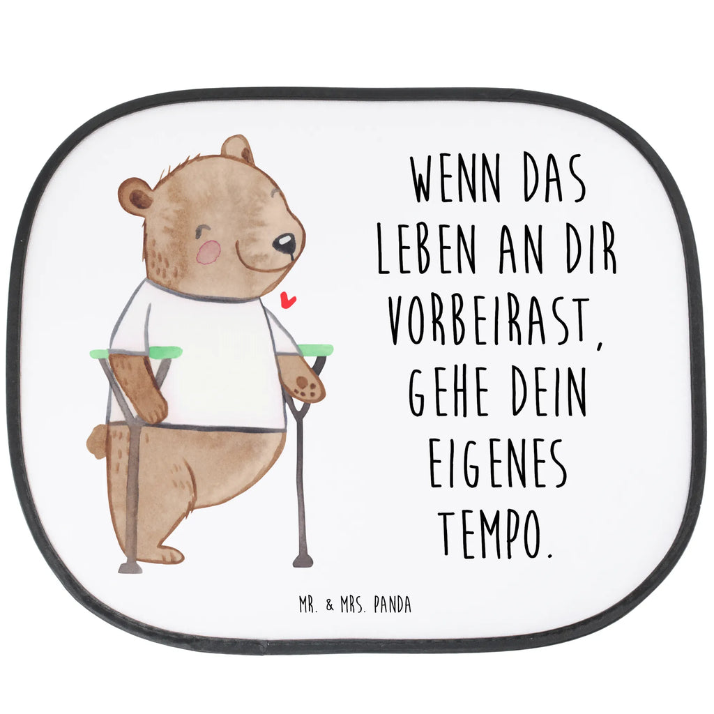 Car sun shade Bear Leg amputation sun protection, car, gift, back seat, sun visor, children, windows, family