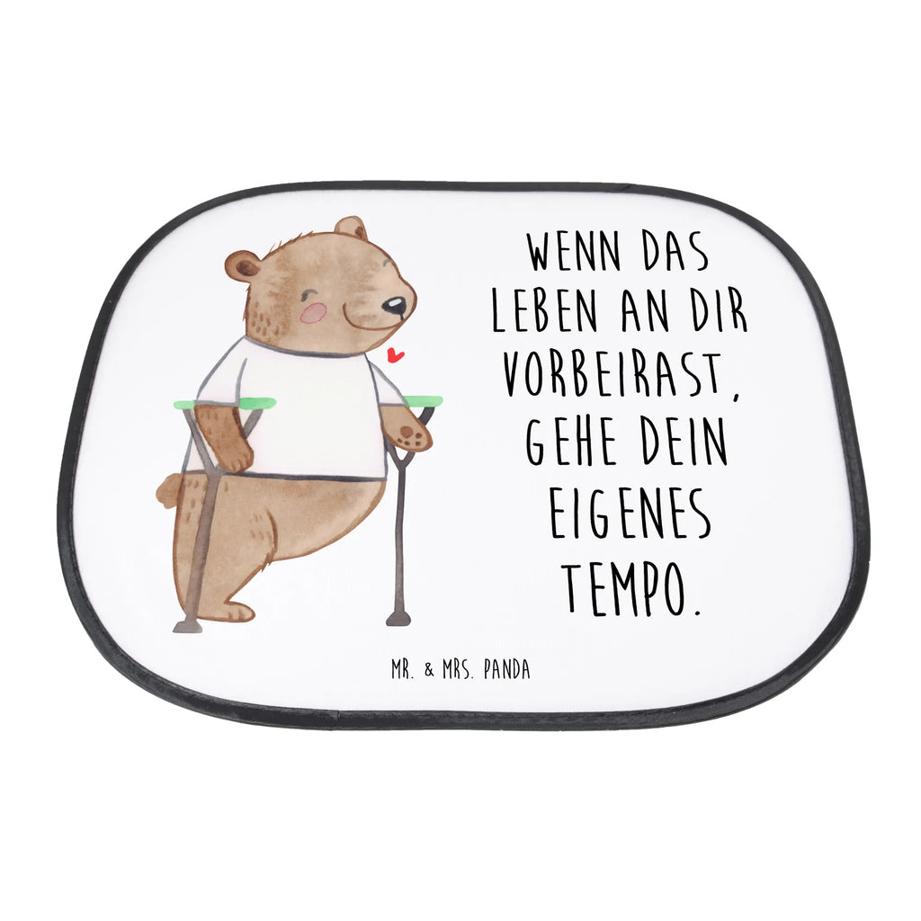 Car sun shade Bear Leg amputation sun protection, car, gift, back seat, sun visor, children, windows, family