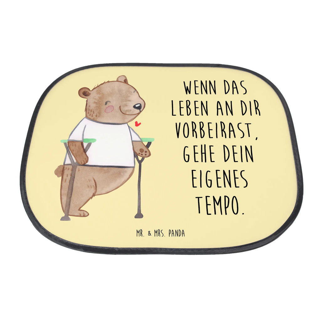 Car sun shade Bear Leg amputation sun protection, car, gift, back seat, sun visor, children, windows, family