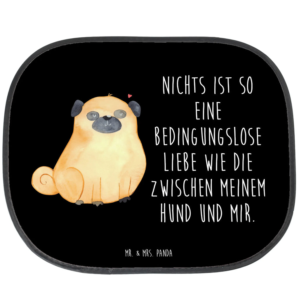 Osłona przeciwsłoneczna do samochodu Mops Pies, motyw psa, zwierzę domowe, rasa psa, miłośnik zwierząt, właściciel psa, powiedzenia