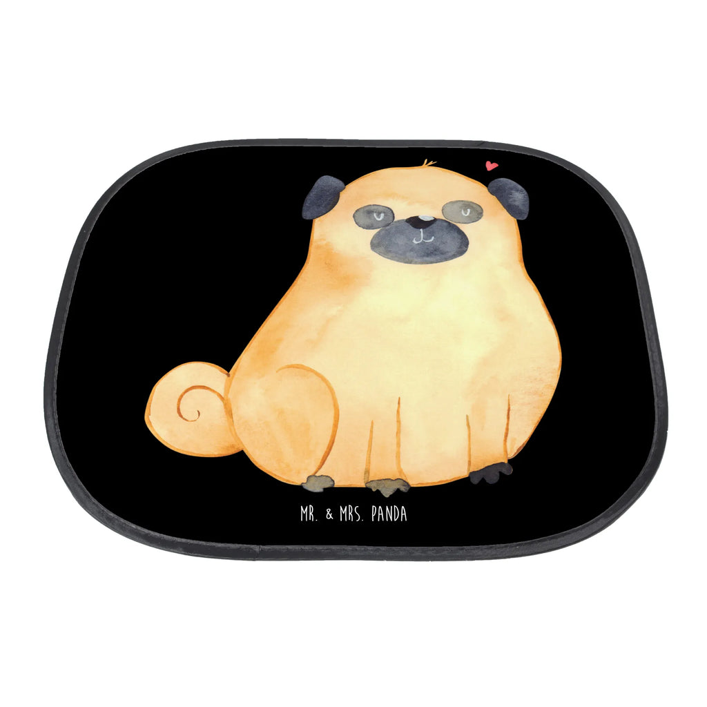 Osłona przeciwsłoneczna do samochodu Mops Pies, motyw psa, zwierzę domowe, rasa psa, miłośnik zwierząt, właściciel psa, powiedzenia