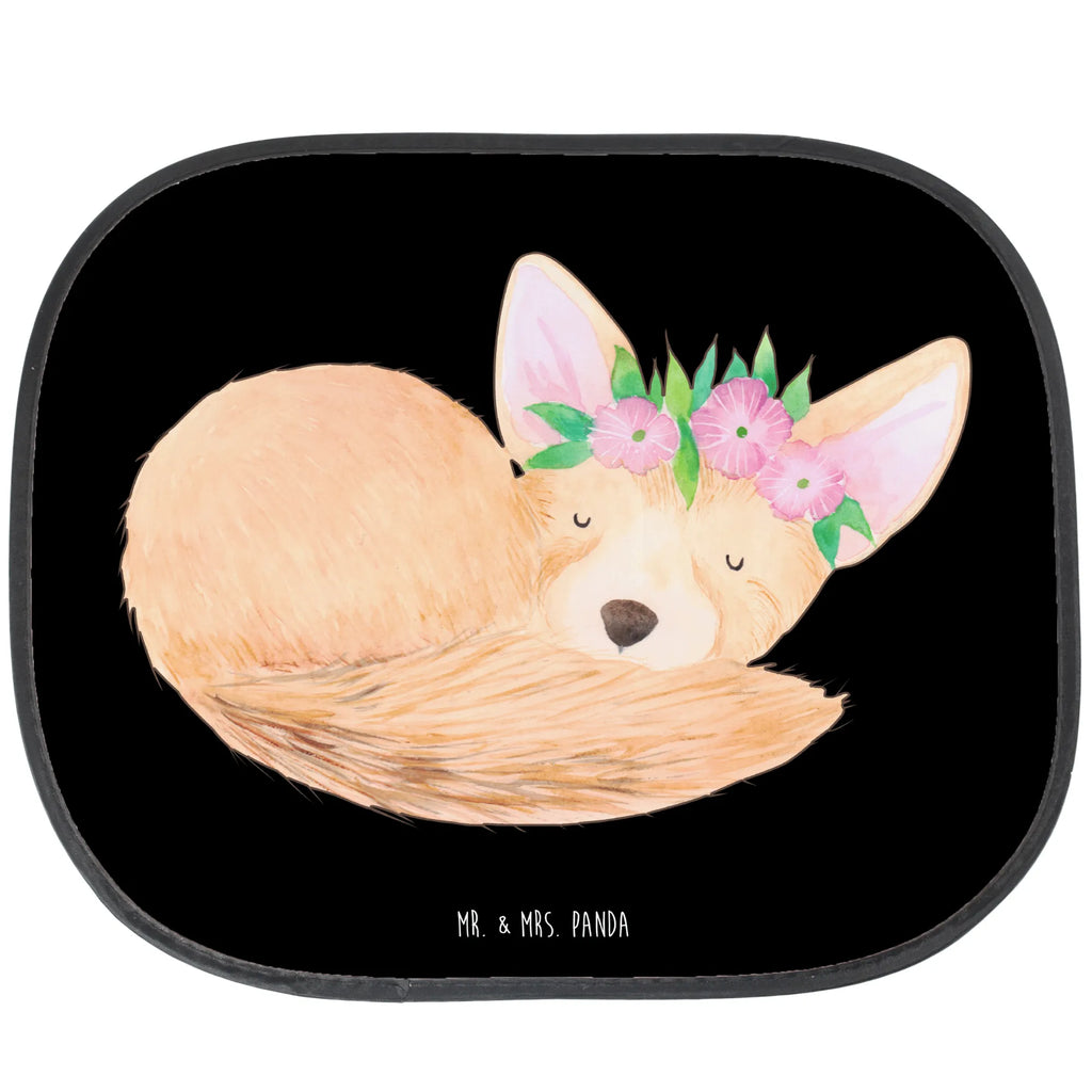 Car sun shade desert fox Flower car, sun visor, back seat, windows, family, gift, children, sun protection, Africa, desert, desert fox, happy, wreath of flowers, flowers