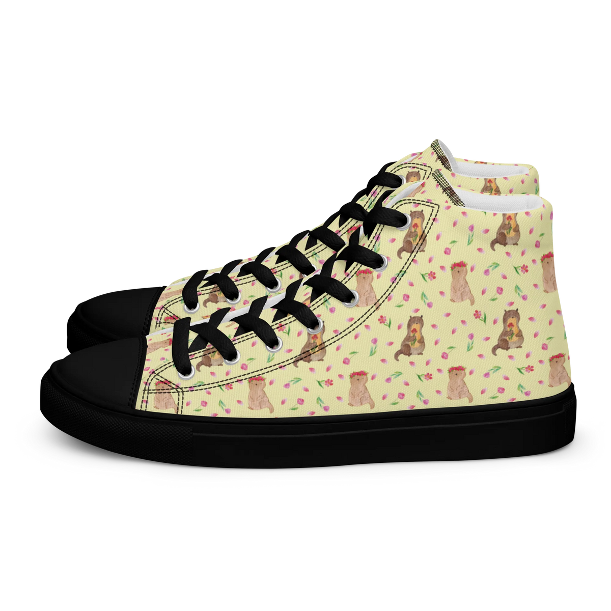 Damen Sneaker Black Edition Otter Blumenstrauß Muster Schwarzer Sportschuh Damen, Turnschuhe Schwarz, Turnschuhe Damen Schwarz, Sportschuhe Damen Schwarz, Sneaker Damen Schwarz, Schwarze Sneaker, Schwarze Sneakers Damen, Schwarze Sneaker Damen, Sneakers Schwarz, Schwarzer Sneaker Damen, Damen Schwarze Sneaker, Sneaker Schwarz Damen, Schwarze Sneakers für Damen, Seeotter, Otter, Fischotter, Otter Seeotter See Otter