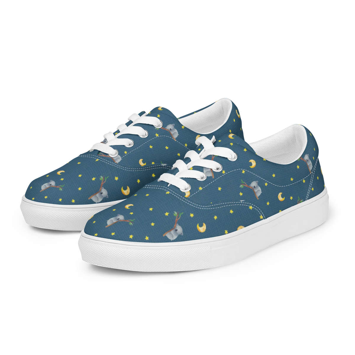 Damen Stoffschuhe Koalabär Muster Sneaker Damen, Canvas Schuhe, Damensneaker, Stoffsneaker, Halbschuhe, Freizeitschuhe, Stoffturnschuhe, Damenschuhe, Segeltuchschuhe, Freizeitschuh, Canvasschuhe, Turnschuhe Damen, Canvas-Sneaker, Stoffschuhe Damen, Sportschuhe, Damen Halbschuhe, Stoffschuhe, Stoffschuh, Leinensneaker, Schnürschuhe, Leinenschuhe, Stoff-Sneaker, Schnürer, Tiere, Lustige Sprüche, Tiermotive, Gute Laune, schlafen, Träumen, Traumland, Koalabär, Traum, Bär, Koala, Schlafzimmer