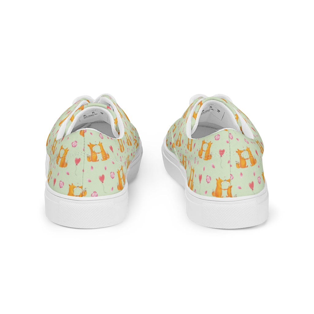 Damen Stoffschuhe Füchse Liebe Muster Fuchs, Liebe, Partner, Ehe, Ehemann, Ehefrau, Füchse, Verlobte, Freundin, Paar, Fox, Liebespaar, Liebesbeweis, Freund