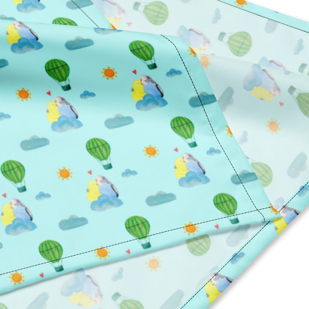 Bandana Miłość papużki falistej Miłość, partner, przyjaciel, przyjaciółka, mąż, żona, wesele, zaręczyny, prośba o rękę, prezent miłosny, rocznica, dzień ślubu