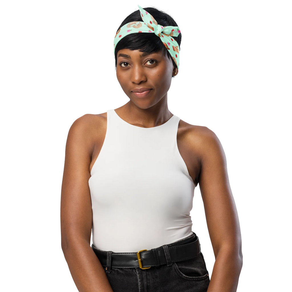 Bandana Otter Herz Muster Multifunktionstuch, Kopftuch, Bandana kaufen, Bandana Tuch, Design Bandana, Sport Bandana, Bandana, Halstuch, Sportbandana, Otter, Fischotter, Seeotter, Bessere Hälfte, Liebe, gemeinsames Leben, Verlobung, Hochzeitstag, Liebesgeschenk, Love you, Herz, Liebesbeweis, Jahrestag