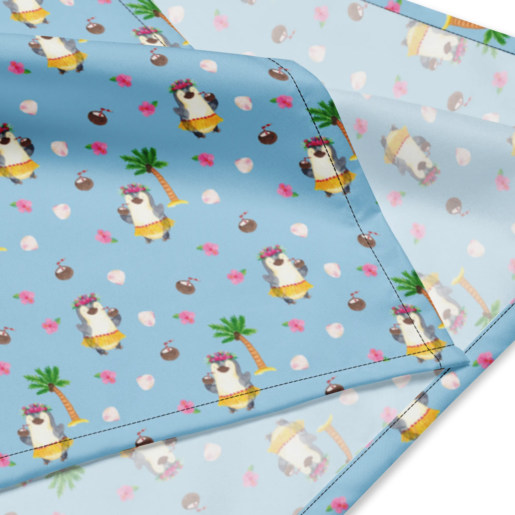 Bandana Pinguin Kokosnuss Muster Sportbandana, Halstuch, Multifunktionstuch, Sport Bandana, Kopftuch, Bandana, Bandana kaufen, Design Bandana, Bandana Tuch, Pinguin, Aloha, Hawaii, Pinguine, Urlaub, Kokosnuss
