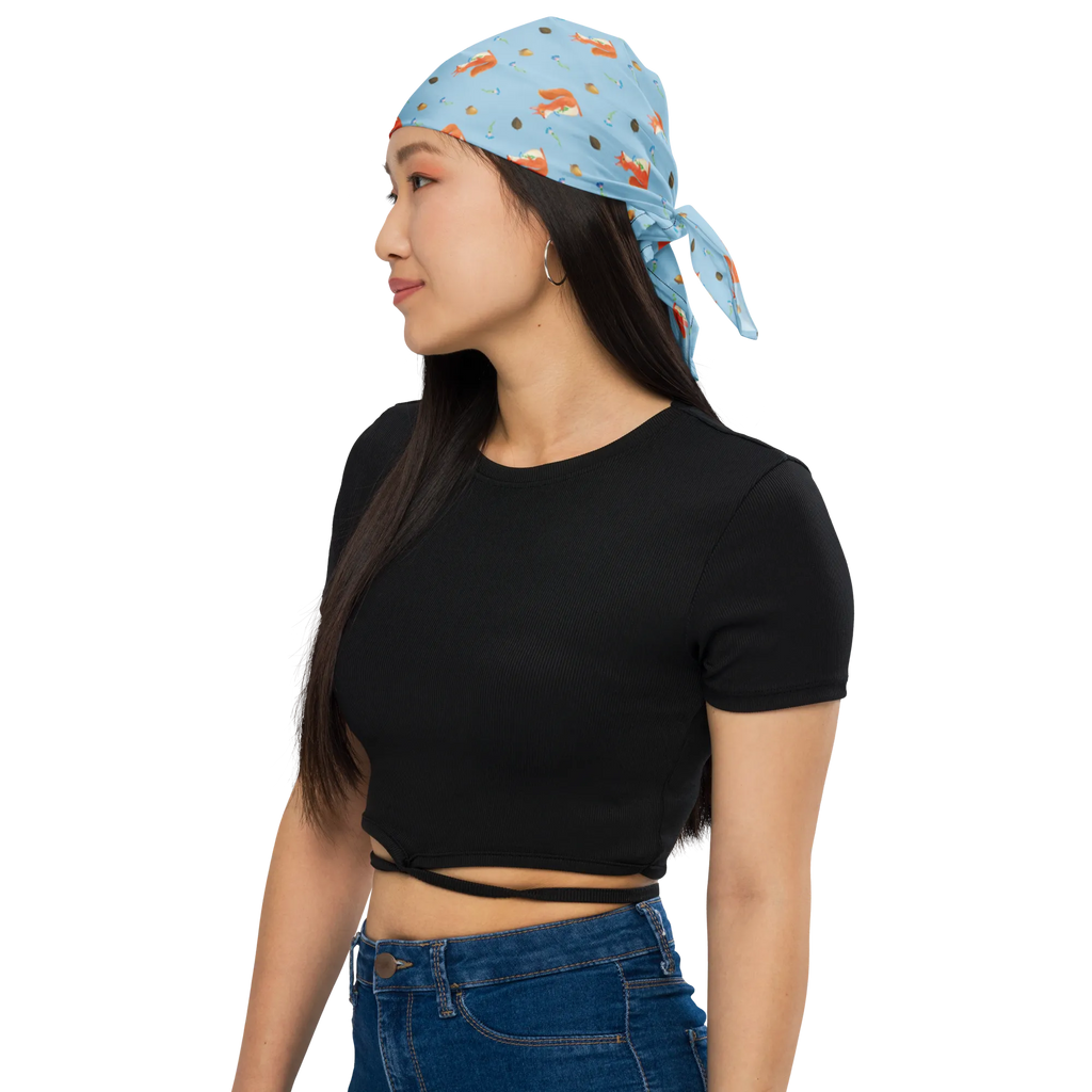 Bandana Eichhörnchen Blume Muster Halstuch, Design Bandana, Bandana Tuch, Bandana kaufen, Multifunktionstuch, Sport Bandana, Sportbandana, Kopftuch, Bandana, Tiermotive, Gute Laune, lustige Sprüche, Tiere, Spruch positiv, Spaß, Motivation Sprüche, Spruch Deko, Lachen, glücklich Spruch, Motivation Bilder, Eichhorn, Eichhörnchen
