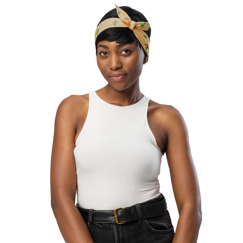 Bandana Rabe Sombrero Muster Halstuch, Bandana Tuch, Sportbandana, Design Bandana, Bandana kaufen, Multifunktionstuch, Bandana, Sport Bandana, Kopftuch, Tiermotive, Gute Laune, lustige Sprüche, Tiere, glücklich sein, froh, Spruch positiv, Glück Spruch, Vogel, Motivation, fröhlich sein, Rabe, Elster, Vögel