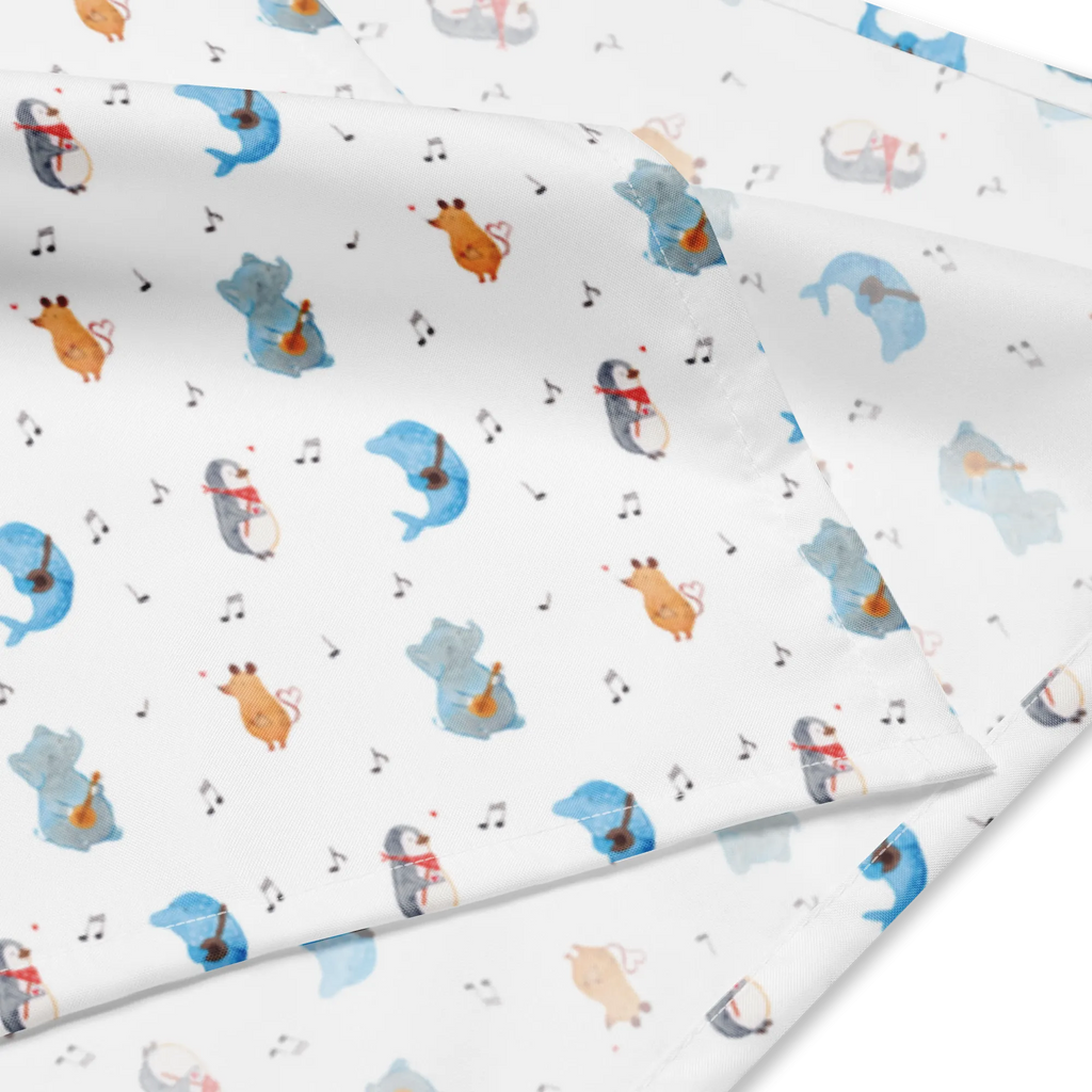 Bandana Big Band Muster Bandana kaufen, Kopftuch, Multifunktionstuch, Halstuch, Design Bandana, Bandana Tuch, Bandana, Sportbandana, Sport Bandana, Tiermotive, Gute Laune, lustige Sprüche, Tiere, Musik, Delfin, Pinguin, Elefant, Maus, Gitarre, Band, Hund, Triangel, Musikanten
