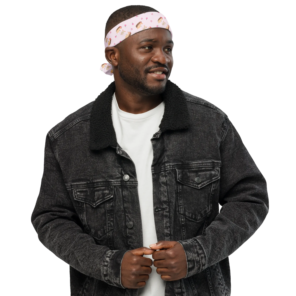 Bandana Igel Seilhüpfen Muster Sport Bandana, Multifunktionstuch, Bandana, Bandana Tuch, Halstuch, Kopftuch, Design Bandana, Sportbandana, Bandana kaufen, Tiermotive, Gute Laune, lustige Sprüche, Tiere, Seilhüpfen, Maus, Igel, Seilspringen, Kinder, Kindergarten