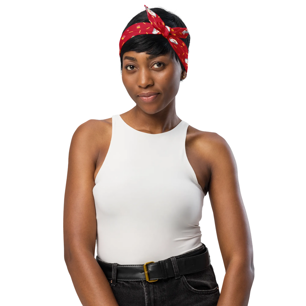 Bandana Pinguin Pommes Muster Halstuch, Design Bandana, Kopftuch, Bandana kaufen, Sport Bandana, Bandana Tuch, Multifunktionstuch, Sportbandana, Bandana, Liebe, Partner, Freund, Freundin, Ehemann, Ehefrau, Heiraten, Verlobung, Heiratsantrag, Liebesgeschenk, Jahrestag, Hocheitstag, Mitbringsel, Geschenk für Frauen, Liebesbeweis, Geschenk für Partner, für Ehemann, Geschenk für Freundin, für Männer, Hochzeitstag, Valentinstag