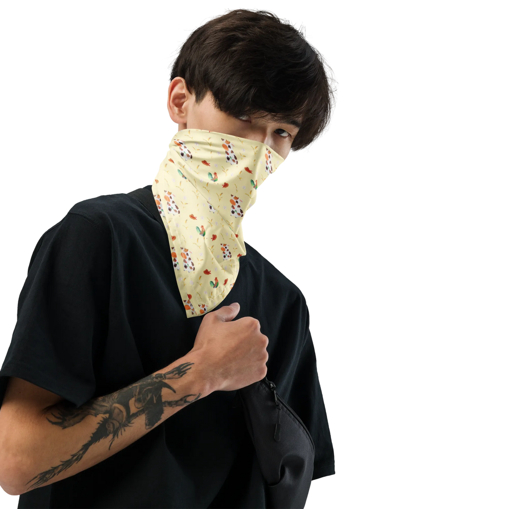 Bandana Kuh Muster Bandana, Halstuch, Kopftuch, Sport Bandana, Design Bandana, Bandana kaufen, Bandana Tuch, Multifunktionstuch, Sportbandana, Bauernhof, Hoftiere, Landwirt, Landwirtin, Flausen, Milch, Kuh, Träume, Kühe, Milchkuh, Magie, Motivtion, Spruch, Hof