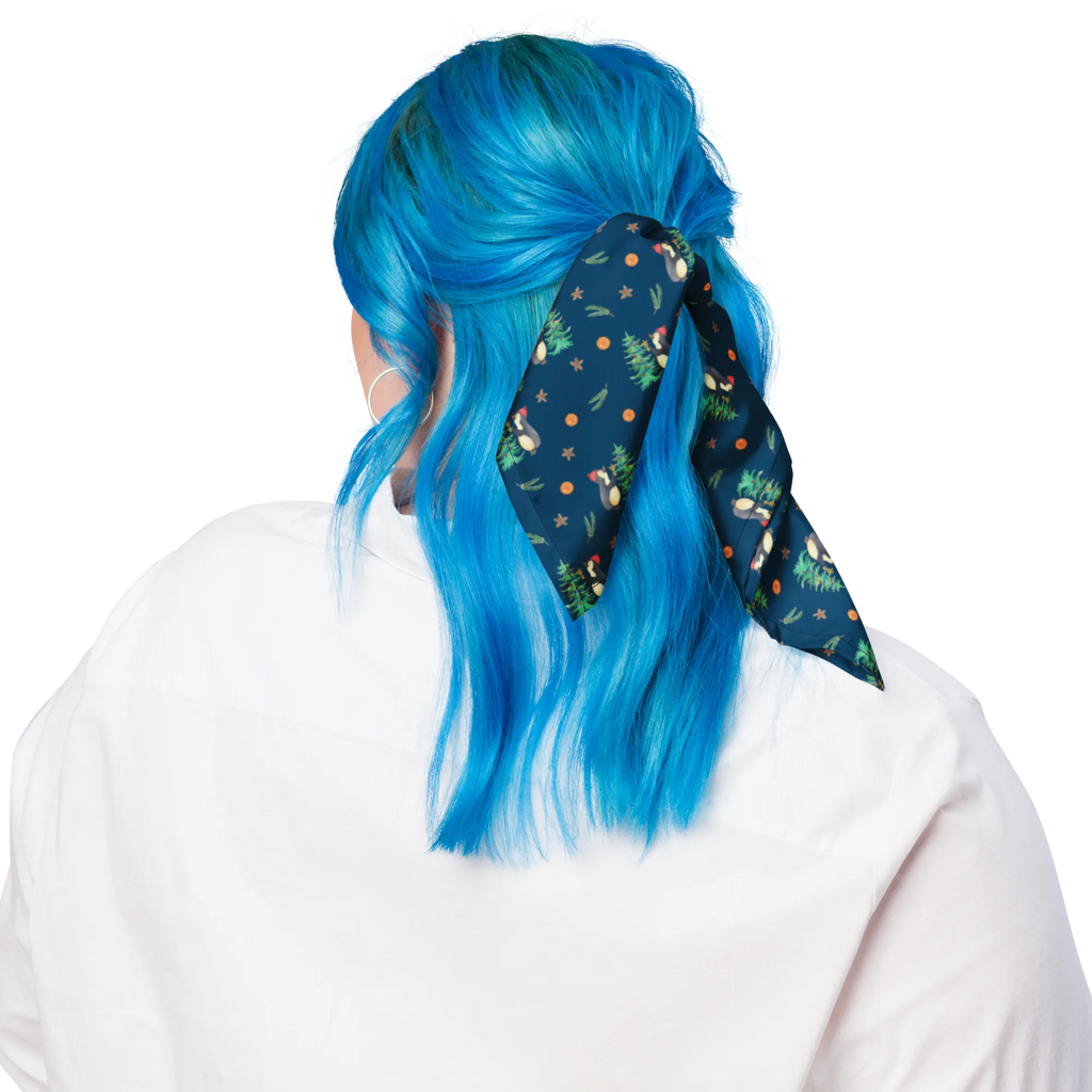 Bandana Pinguin Weihnachtsbaum Muster Kopftuch, Halstuch, Sport Bandana, Design Bandana, Multifunktionstuch, Sportbandana, Bandana Tuch, Bandana kaufen, Bandana, Winter, Weihnachten, Weihnachtsdeko, Nikolaus, Advent, Heiligabend, Wintermotiv, Pinguin