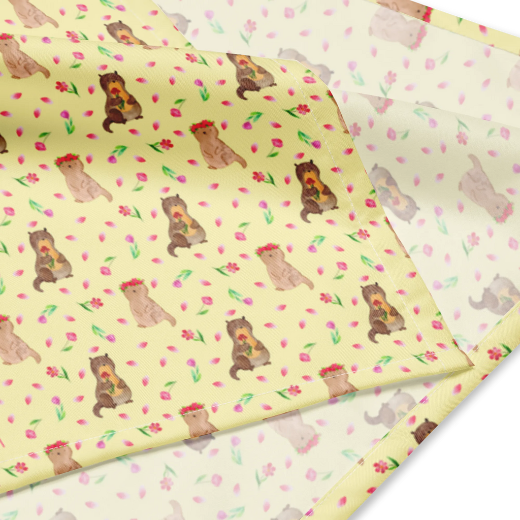 Bandana Otter Blumenstrauß Muster Design Bandana, Halstuch, Bandana kaufen, Kopftuch, Bandana, Multifunktionstuch, Sportbandana, Sport Bandana, Bandana Tuch, Otter, Fischotter, Seeotter, Otter Seeotter See Otter