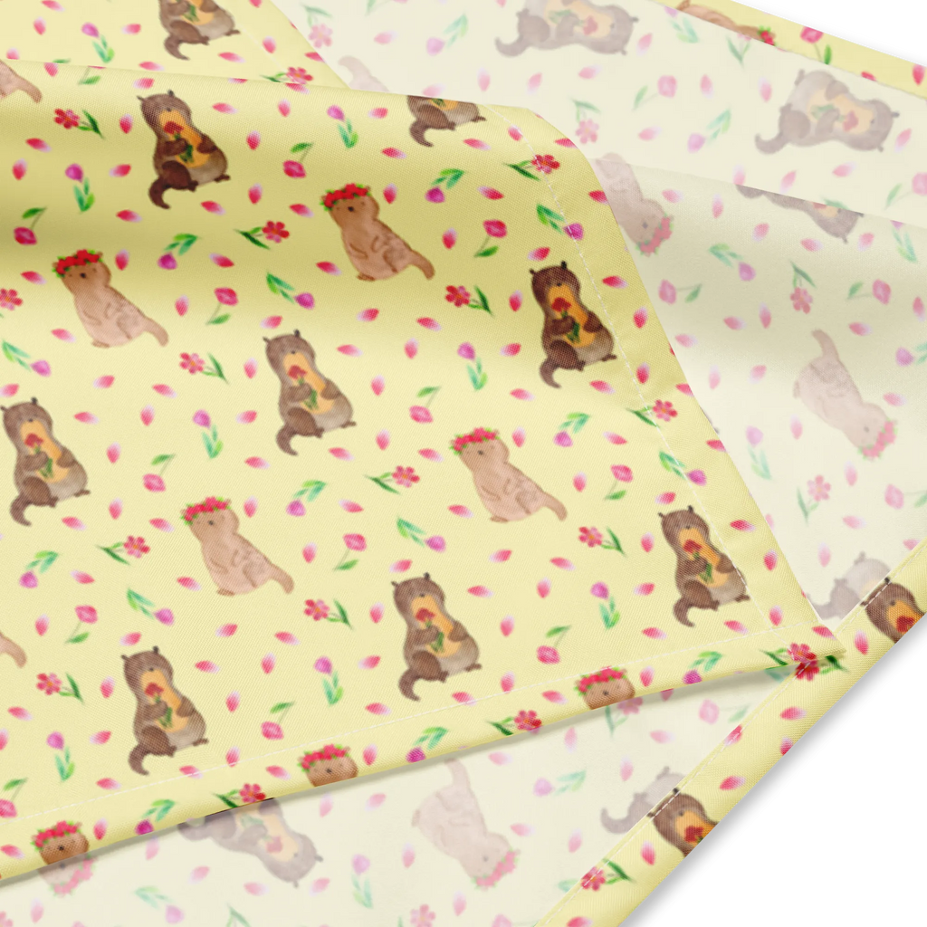 Bandana Otter Blumenstrauß Muster Design Bandana, Halstuch, Bandana kaufen, Kopftuch, Bandana, Multifunktionstuch, Sportbandana, Sport Bandana, Bandana Tuch, Otter, Fischotter, Seeotter, Otter Seeotter See Otter