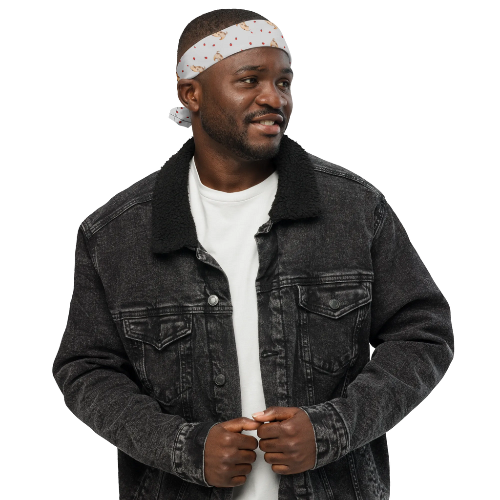 Bandana Hund Marienkäfer Muster Sport Bandana, Bandana Tuch, Sportbandana, Multifunktionstuch, Halstuch, Bandana, Bandana kaufen, Kopftuch, Design Bandana, Hund, Hundemotiv, Haustier, Hunderasse, Tierliebhaber, Hundebesitzer, Sprüche, Marienkäfer, Hundespruch, Hunde, Mischling, Mischlinghund