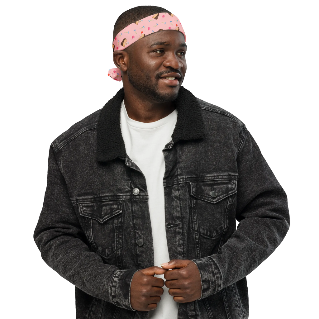 Bandana Igel Luftballon Muster Bandana Tuch, Sportbandana, Kopftuch, Bandana kaufen, Bandana, Multifunktionstuch, Sport Bandana, Halstuch, Design Bandana, Tiermotive, Gute Laune, lustige Sprüche, Tiere, Geburtstagskind, Happy Birthday, Igel, Herzlichen Glückwunsch, Ballon, Geburtstag, Glückwunsch