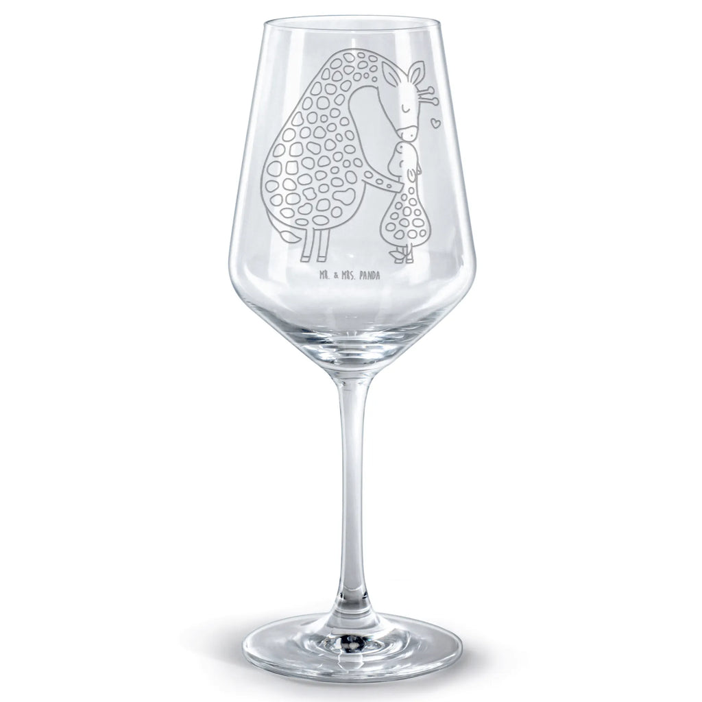 Kieliszek do czerwonego wina żyrafa dziecko Afryka, dzikie zwierzęta