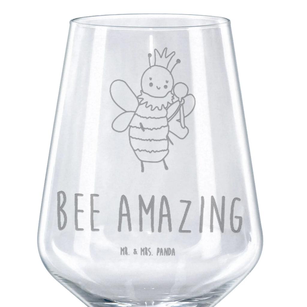 Red Wine Glass bee king Bee, wasp, bumblebee