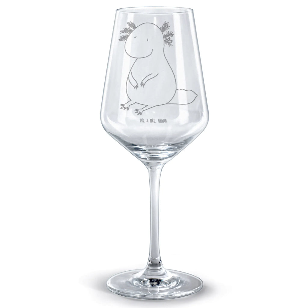 Kieliszek do czerwonego wina aksolotl null Axolotl, Molch