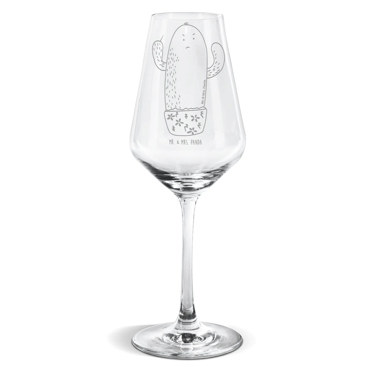 Weißwein Glas Kaktus Wut Weinglas, Weinglas Für Weißwein, Weißweinkelch, wein glas, Panda Weinglas, Weißwein Glas, Mr. & Mrs. Panda Weinglas, Weißwein Kelch, Kakteen, Kaktus, Chefin, Kollege, wütend, ärgern, Kollegin, Büro, Büroalltag, Schule