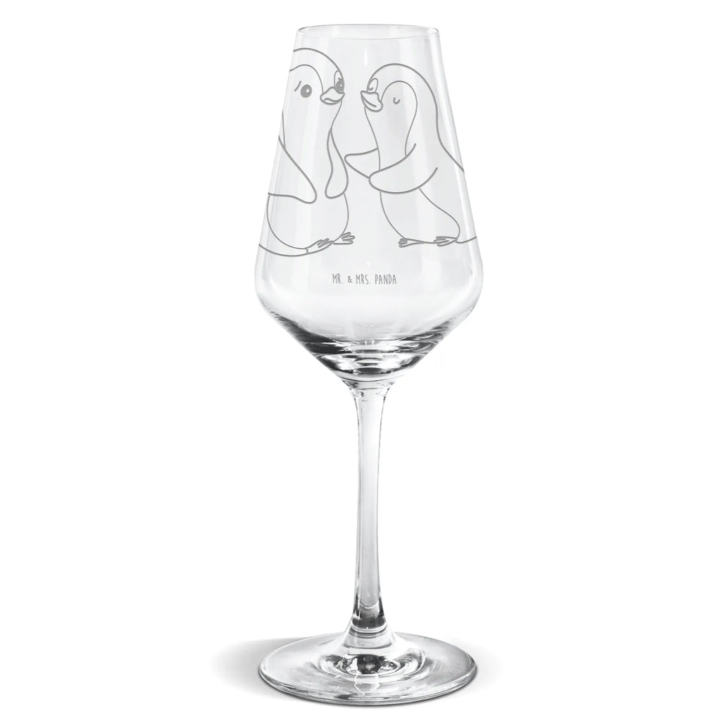 White Wine Glass penguins console Love, Loving, Two, Together, Marriage, Engagement, Proposal of marriage, Love gift, gift for her, gift for him, anniversary gift, Valentine&#39;s Day Gift for Women Love Gift Anniversary Wedding Anniversary Party Favor Gift for Girlfriend Gift for Partner Boyfriend Gift Token of Love for Men for Husband