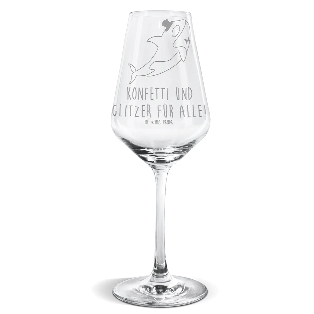 White Wine Glass orca cylinder Seafood, aquatic animals, ocean, sea, fish, shells, corals, reef, whale, narwhal, sea urchin, lobster, platypus, turtle, manatee, crocodile, orca, shrimp, gifts for seafood lovers, water world, underwater animals, underwater world, vacation, deep sea, seafood fans, gift ideas, seafood decoration, seafood posters, party, confetti, feast, glitter, birthday, congratulations, celebration