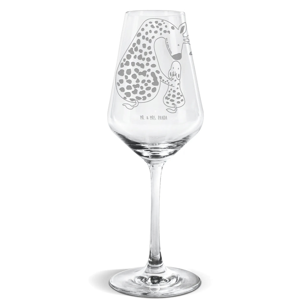 White Wine Glass giraffe child Africa, favourite person, daughter, mother, mum, giraffe, son, child