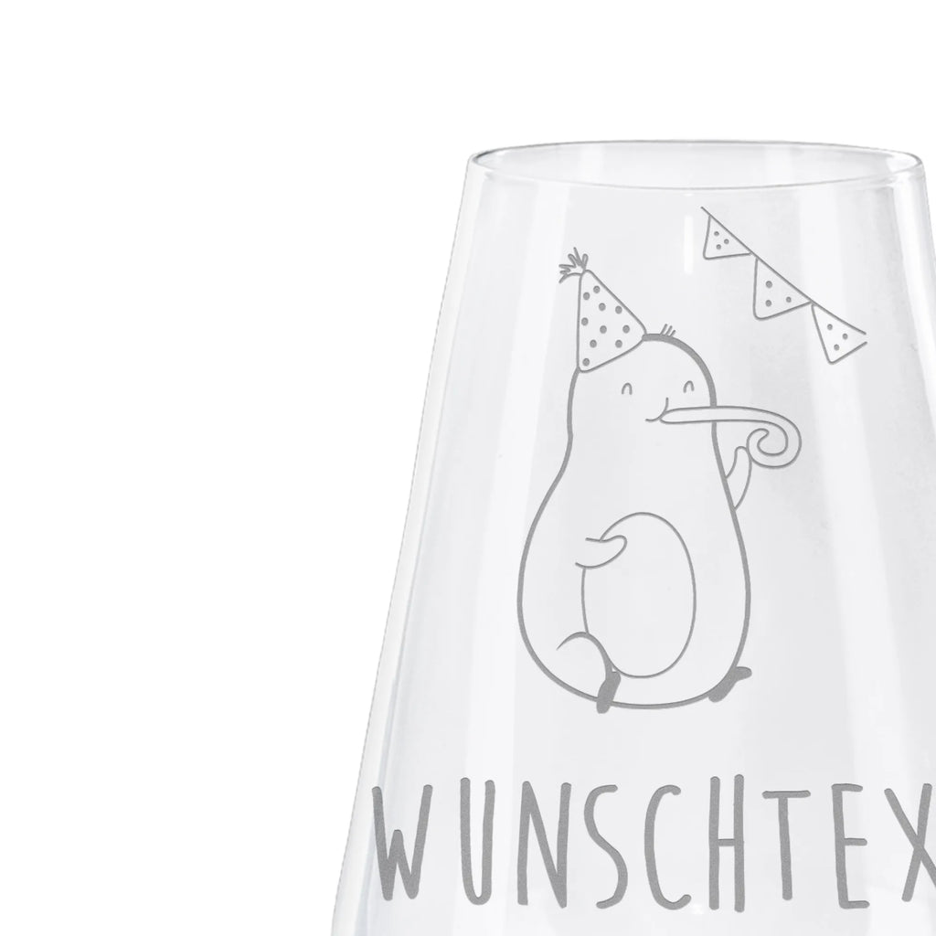 Personalized White Wine Glass avocado party avocado, vegetables, favorite day, Abi, class celebration, jubilee, celebration, school graduation, graduation, happy birthday, passed, exam, company celebration, anniversary, avocados, birthday, party, birthday celebration