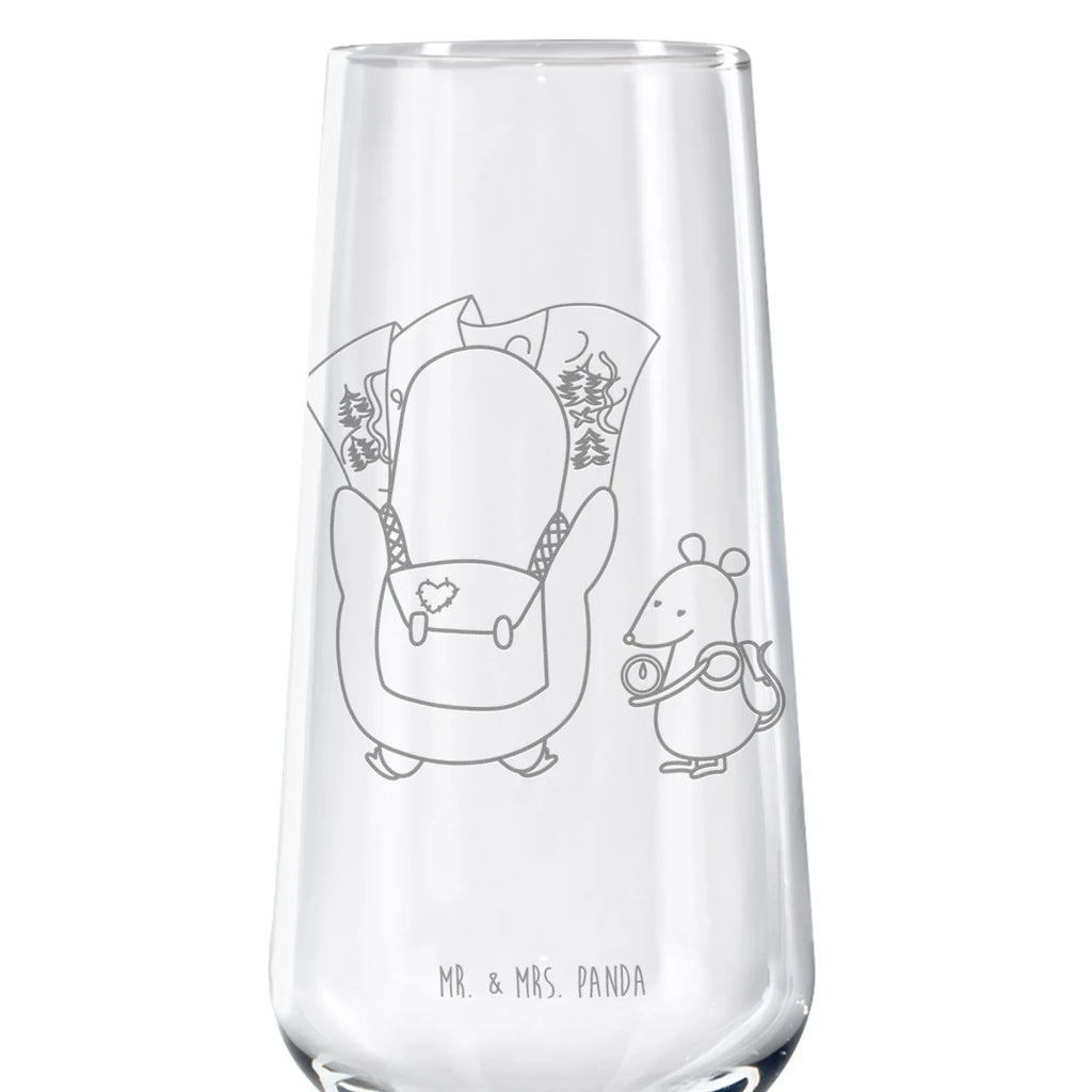 kieliszek do sektu Pingwin i Mysz Wędrowcy Pinguin