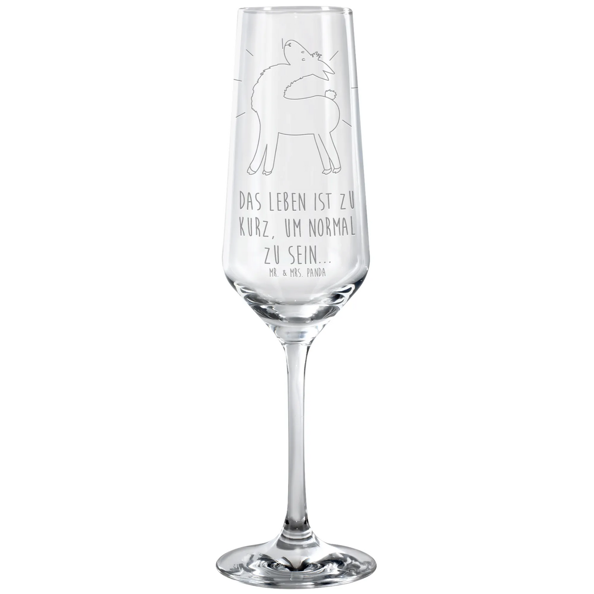 Sektglas Lama Stolz Trinkglas, Schaumweinglas, Geschenkglas, Champagnerglas, Proseccoglas, Sektflöte, Kelchglas, graviertes sektglas, Sektkelch, Flute Glas, Glas, dekorglas, Sektglas, Sektglas mit Gravur, Sektglas graviert, Lama, Alpaka, Anders, Kumpel, Freundin, Außenseiter, Stolz, Lamas, Familie, Beste Freundin, Family, Freundinnen, Neustart, Hippie