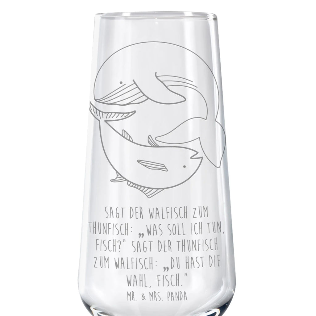 Sparkling wine glass whale tuna small animals, cute, funny, cute animal motives, hand drawn, small world, funny sayings, good mood, happy, gifts, gift ideas, special gifts, animal lover, card, saying of the day, flat joke gift, joke, flat joke, choice, word joke funny, whale, saying funny, tuna