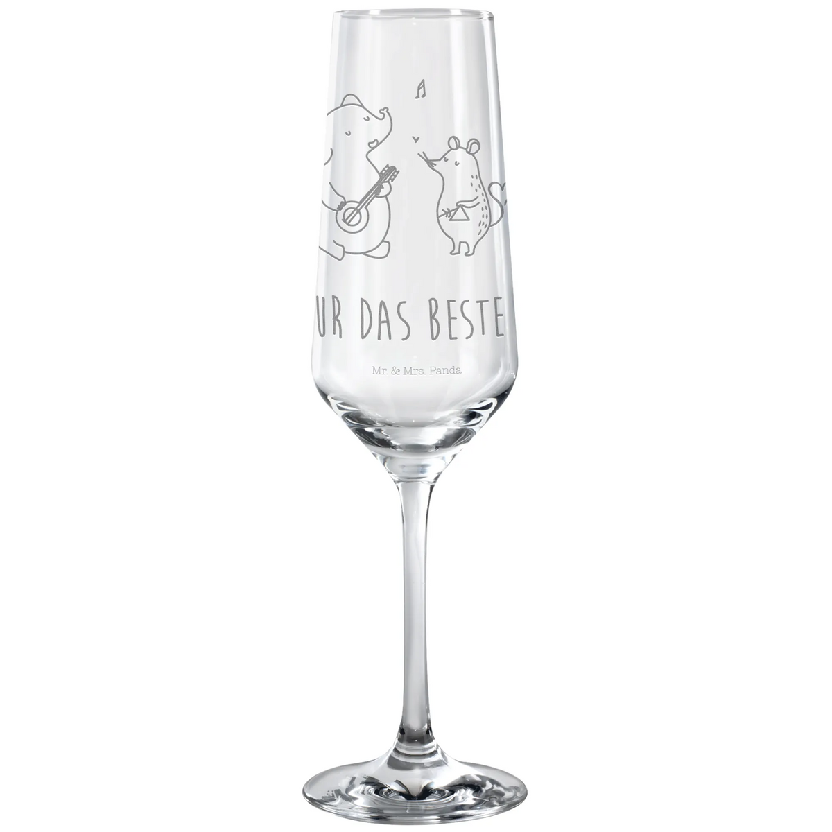 Sektglas Big Band Kelchglas, Sektflöte, dekorglas, Champagnerglas, Geschenkglas, Sektglas mit Gravur, Sektglas, Flute Glas, graviertes sektglas, Glas, Schaumweinglas, Proseccoglas, Trinkglas, Sektkelch, Sektglas graviert, Lustige Sprüche, Tiere, Tiermotive, Gute Laune, Maus, Musik, Musikanten, Gitarre, Pinguin, Triangel, Hund, Elefant, Delfin, Band