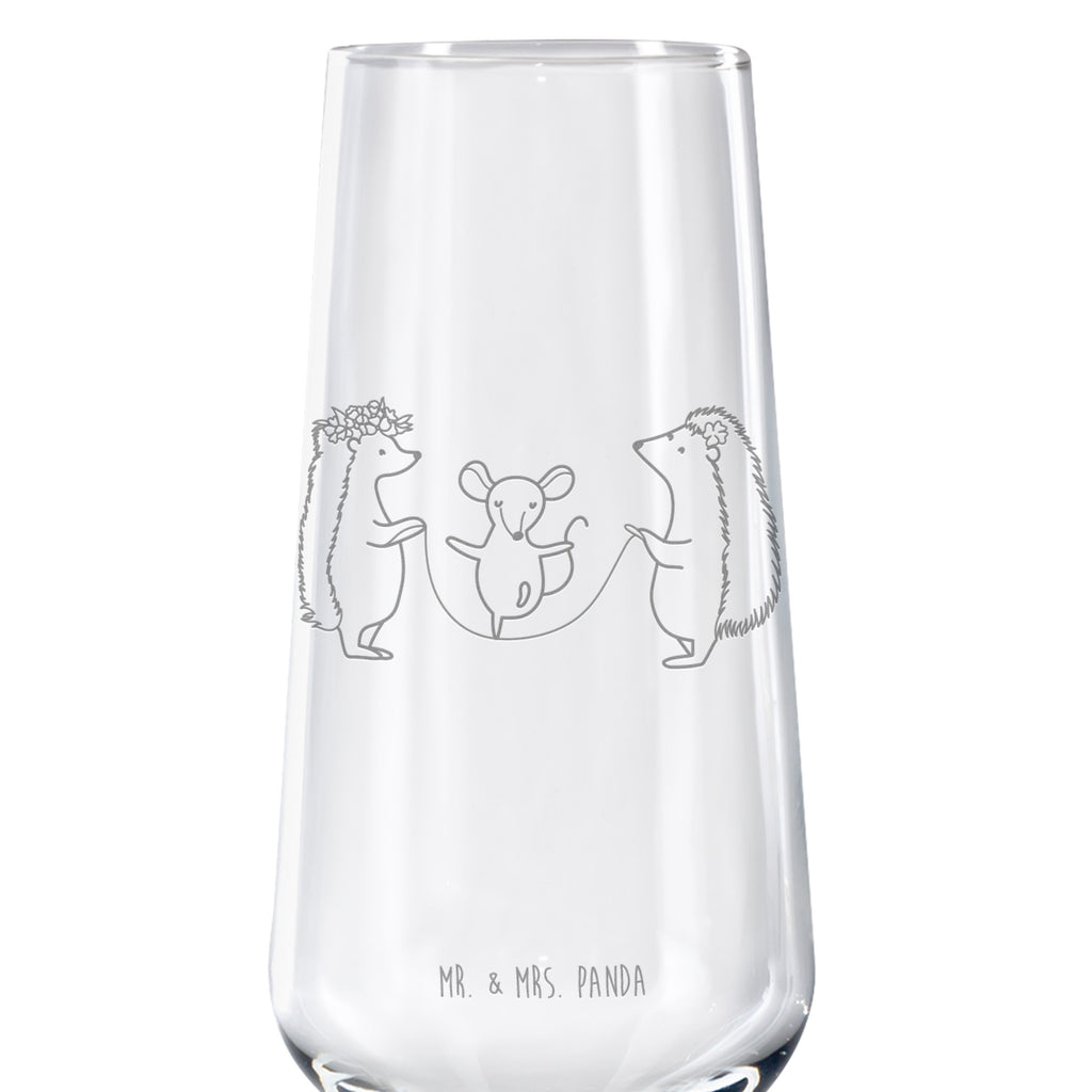 Sparkling wine glass Hedgehog skipping small animals, cute, funny, cute animal motives, hand drawn, small world, funny sayings, good mood, happy, gifts, gift ideas, special gifts, animal lover, card, mouse, rope skipping, hedgehog, children, kindergarten