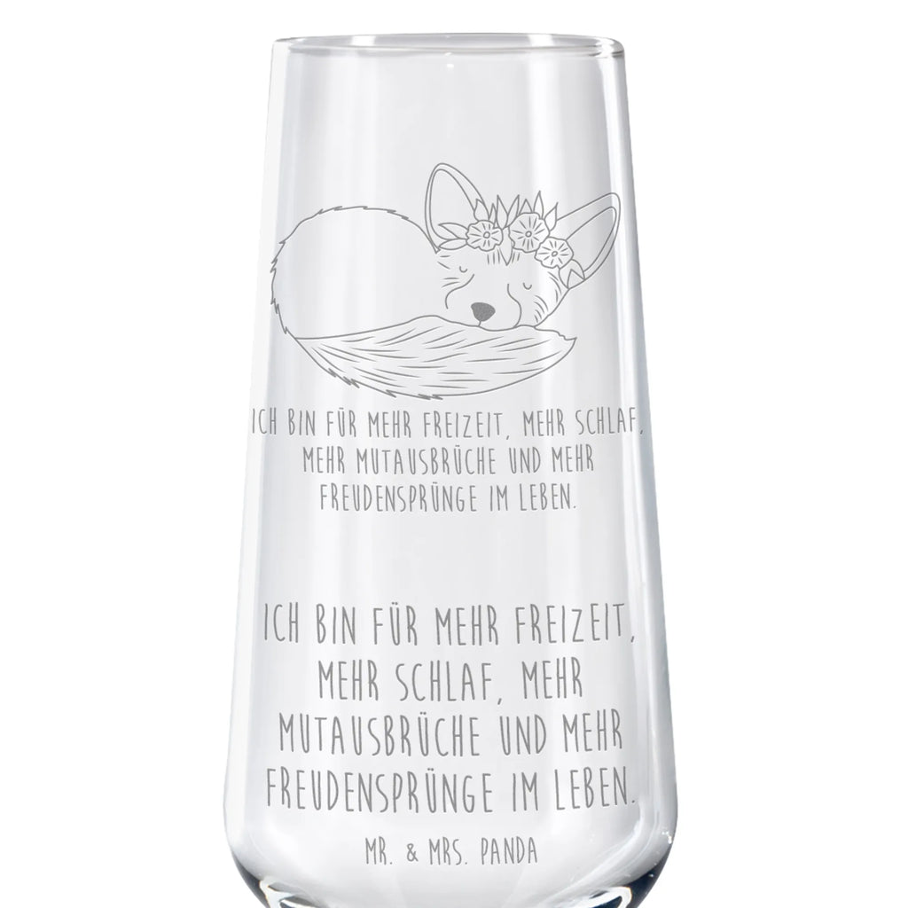 kieliszek do sektu lis pustynny kwiaty Afryka, dzikie zwierzęta