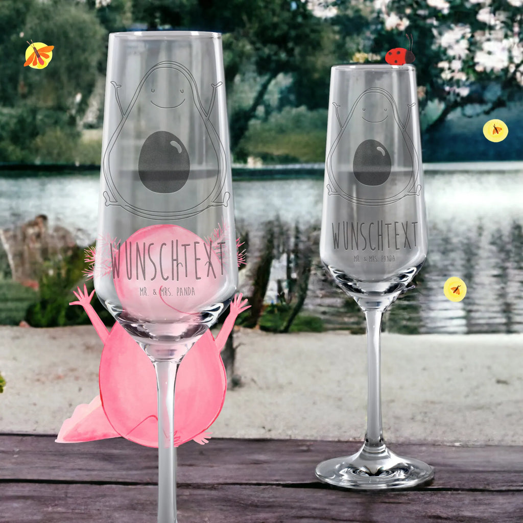 Personalized Sparkling Wine Glass avocado Happy avocado, vegetables, Avocado, chaos