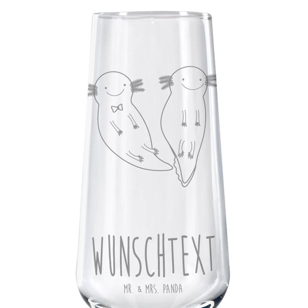 Personalized Sparkling Wine Glass axolotl Girlfriend Axolotl, Axelotl, marine animals, Mexican walking fish, salamander, fiancé, amphibian, valentine's day, anniversary, tail, love, axolot, husband, axolotl, proof of love, great love, friend