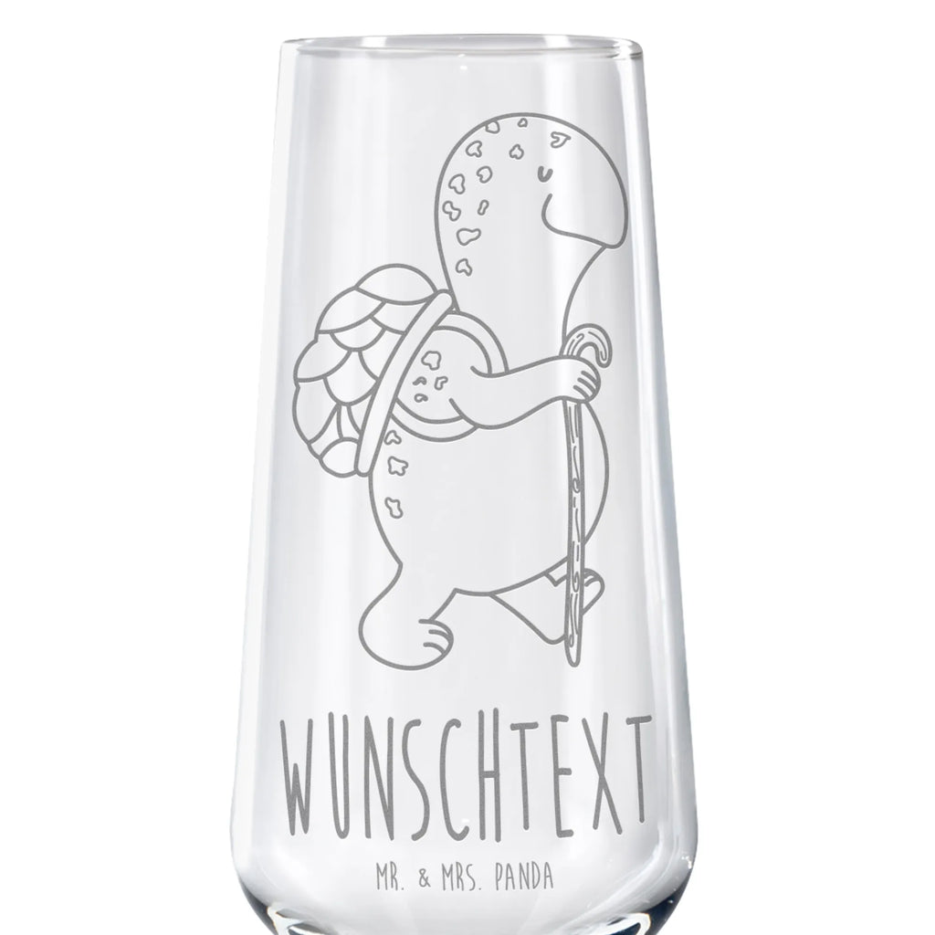 Personalized Sparkling Wine Glass tortoise walker turtle, tortoise, reptile, ancient creature, cute, sweet, gift, gift ideas, birthday gift, illustrated, funny, turtle gift items, funny turtle gifts, pet turtles, mom, best friend, sister or daughter, turtle lover, motivational slogan, new beginning, motivation, turtles