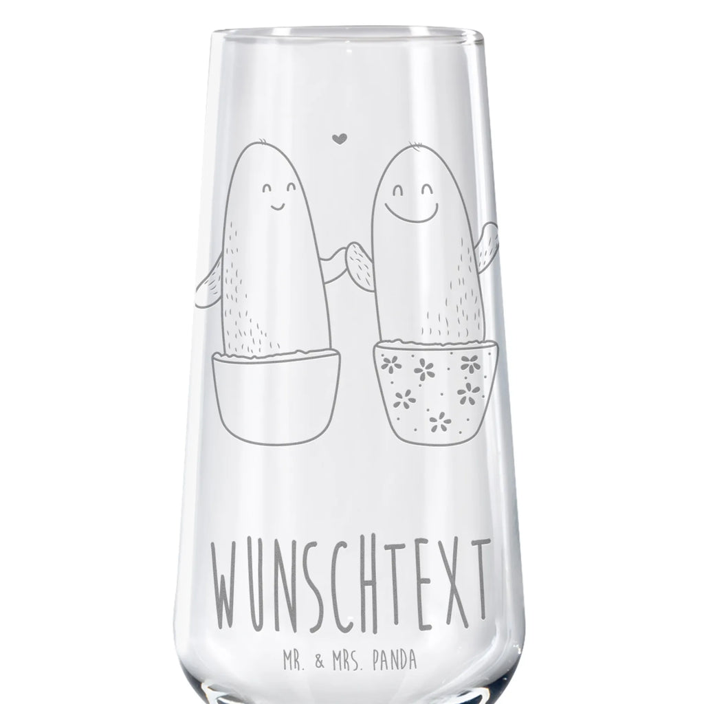 Spersonalizowany kieliszek do szampana kaktus Miłość Kaktus, Kaktusy