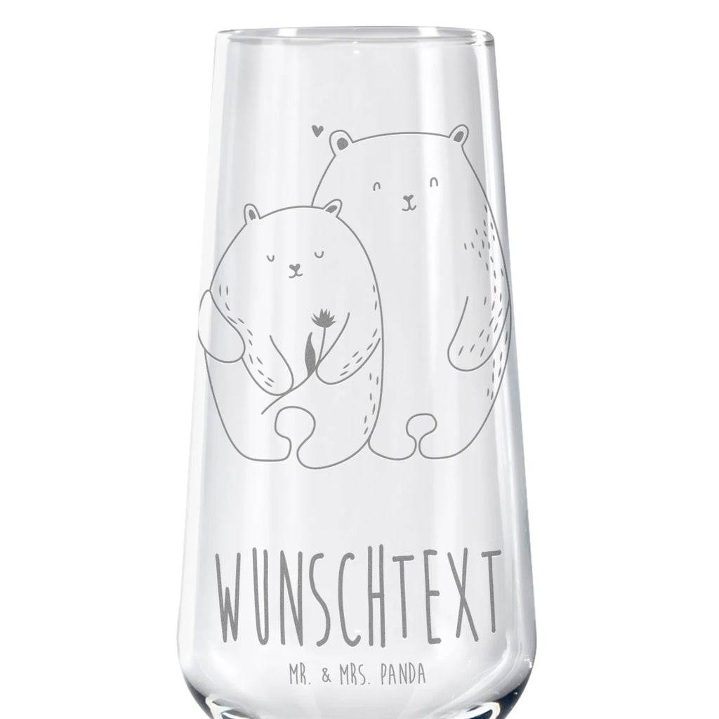 Personalized Sparkling Wine Glass Bears in love Love, Loving, Two, Together, Marriage, Engagement, Proposal of marriage, Love gift, gift for her, gift for him, anniversary gift, Bear, Partner, Boyfriend, Girlfriend, Gift Wedding, Anniversary, Married, Wedding anniversary, In love, Bears, Gift Friend, Engaged, Gift Girlfriend, Proof of love