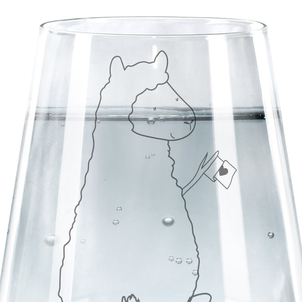 Trinkglas Alpaka Fahne Trinkglas, Trinkglas mit Gravur, Wasserglas, Spülmaschinenfeste Trinkglser, Alpaka, Lama, Alpakas, Lamas, Liebe