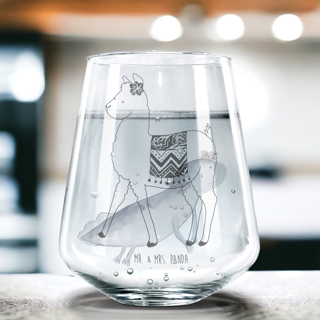 Trinkglas Alpaka stolz Trinkglas, Trinkglas mit Gravur, Wasserglas, Spülmaschinenfeste Trinkglser, Alpaka, Lama