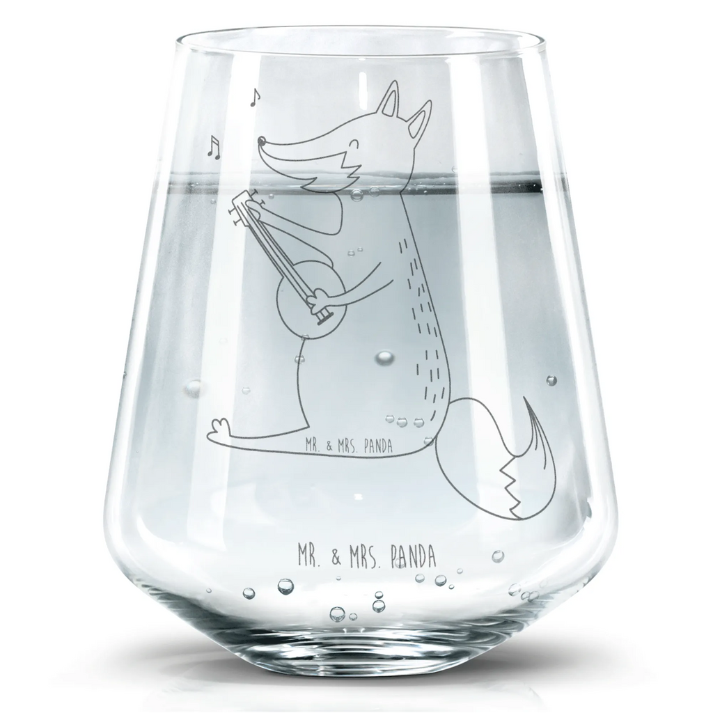 Drinking glass Fox guitar fox, foxes, forest wildlife, clever as a fox, animal lover, music saying, gift musician, singer, guitar, musician, Fox